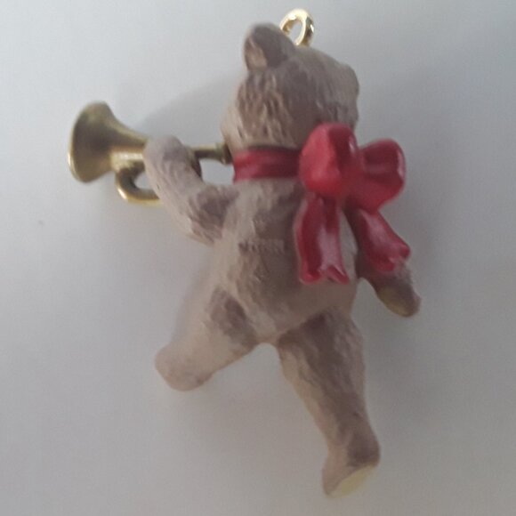 Hallmark Miniature Ornament- March of the Teddy Bears, 1995 box is torn - Picture 3 of 6